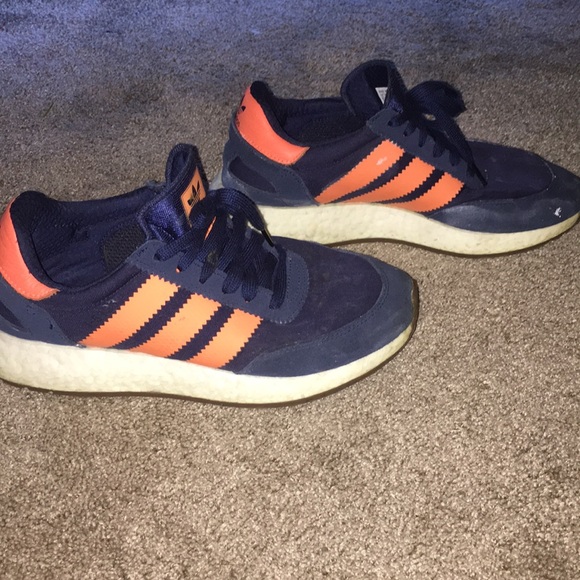 adidas iniki blue orange